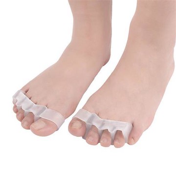 (JHS杰恆社)預購los0168拇趾外翻矯正器sebs腳趾分離器四孔分趾器男女夾腳減震緩壓