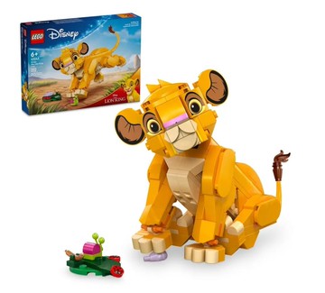 【LEGO 樂高】磚星球〡 43243 迪士尼系列 小辛巴 獅子王 Simba the Lion King Cub(8/1開始出貨)