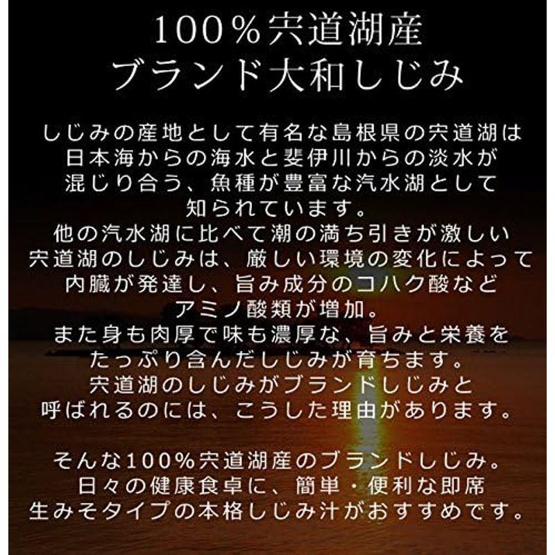 風味絶佳.山陰 宍道湖産 即席大粒しじみ汁40袋（赤だしみそ）