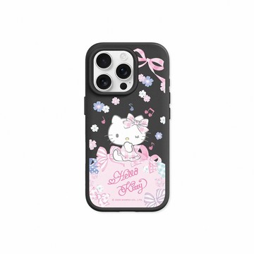 RHINOSHIELD iPhone 16/Plus/Pro/Max SolidX MagSafe兼容 強化吸震緩衝防摔磁吸手機殼｜Hello Kitty-夢幻蝴蝶結