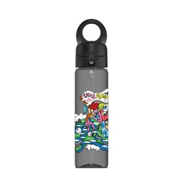 磁吸水壺 AquaStand Tritan 800cc - 附吸管 黑 - ZOE - 正在融化的地球