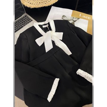 法式時尚秋季輕熟小香風獨特絕美外套小裙子兩件套裝女裝2024新款