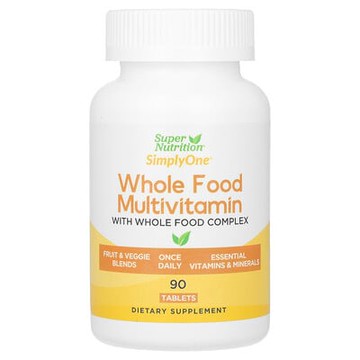 Super Nutrition, SimplyOne 全食多維生素，90 片