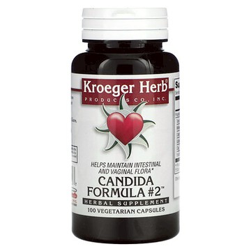 Kroeger Herb Co, Candida Formula #2™，100 粒素食膠囊