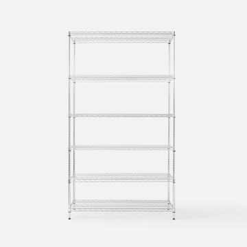 (組合) 特力屋 重型鍍鉻六層架 122x60x210cm