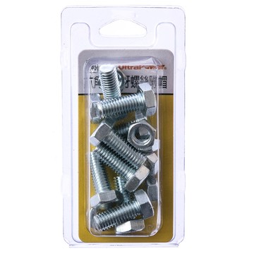 745 六角機械牙螺絲 附帽 M8X20mm 8組