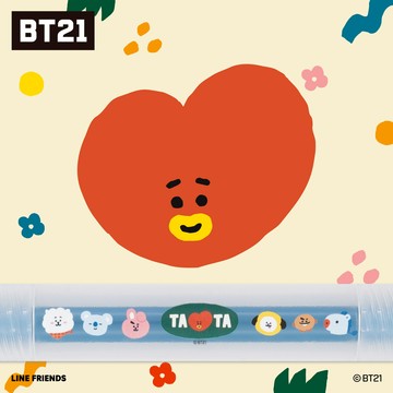 宇宙明星BT21 TATA款 吸吸管