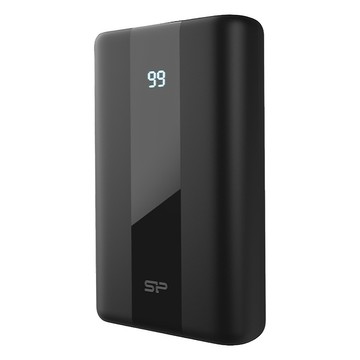 Silicon Power 廣穎電通 4孔輸出PDQC雙向快充行動電源  2萬毫安  22.5W  QS55  黑色