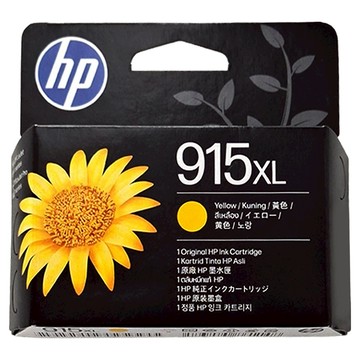 hp 惠普 915XL 高印量墨水匣 原裝  黃色  1個
