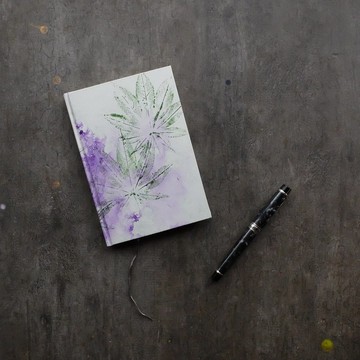 手工筆記本 A6 尺寸 山之足跡系列 楓