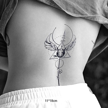 港澳台免運費發兩張【魔法飛賊】半永久草本紋身貼-防水洗不掉高級