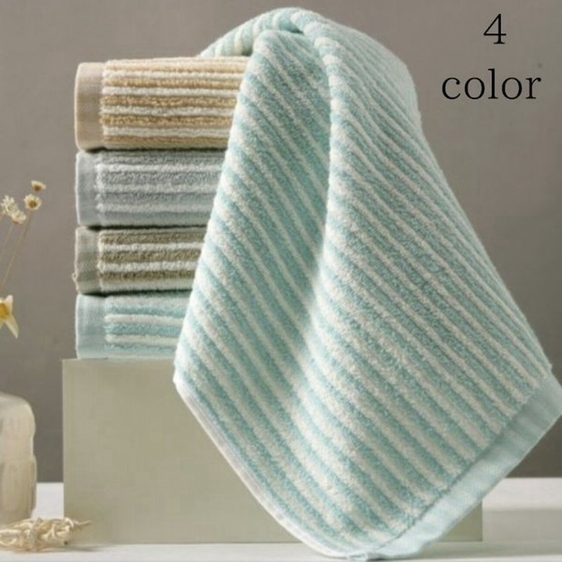 フェイスタオル タオル ふわふわ 気持ちいい シンプル カラーライン ストライプ カラバリ お風呂 温泉 旅行 バスグッズ 通販 Lineポイント最大0 5 Get Lineショッピング