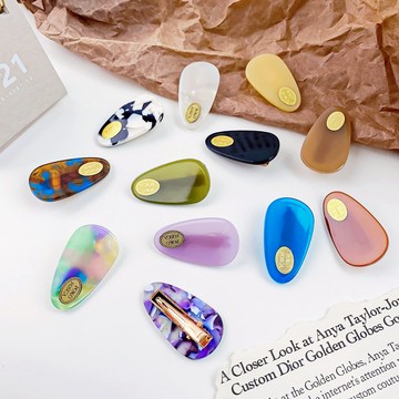 小髮夾 醋酸夾 碎髮夾 側邊夾 瀏海夾 鴨嘴夾 韓版 fever同款髮夾 ✨單入裝✨髮飾 醋酸 東大門 ZU2