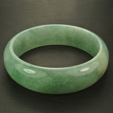 晉佳珠寶 Gemdealler Jewellery 高貴東方美 天然緬甸A貨 翡翠油青手鐲