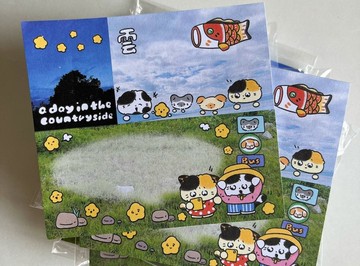 【鄉間趣事/小狗樂園系列】拼布便簽本可撕留言本
