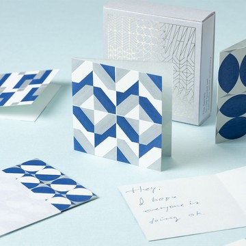 對折式訊息卡 Tile 系列：01-09 禮盒組