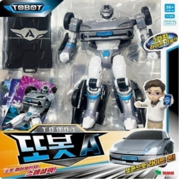 可超取🇰🇷韓國境內版 Tobot 機器戰士 A 特別版 銀色 車子 變形 機器人