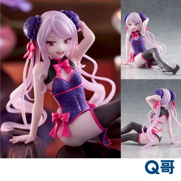 TAITO OVERLORD 夏提雅 旗袍ver. Desktop Cute Figure 公仔 景品 模型 Q哥