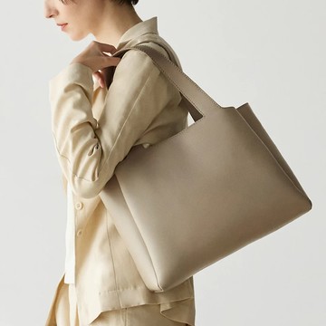 Sou 托特包-淺褐色