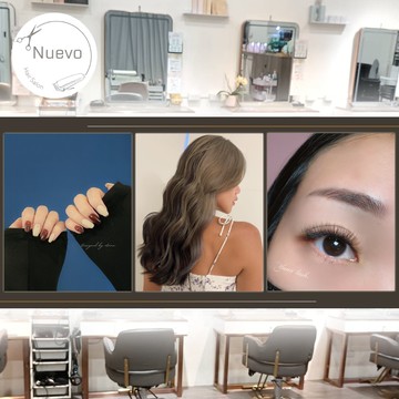 【Nuevo Salon】1人美髮美甲美睫三美通用券