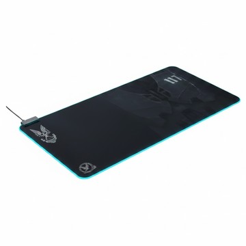 RAZER 雷蛇 重裝甲蟲HALO最後一戰聯名RGB滑鼠墊  黑色  1個