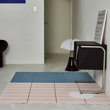 韓國 nomia 平織地毯 晨光拼景 （多尺寸） - 100x150