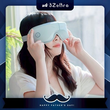 【3ZeBra】5C熱敷按摩眼罩｜莫蘭迪藍牙音樂款 / 生日禮 朋友 家人情人閨密送禮推薦 巨蟹座/父親節/母親節禮物