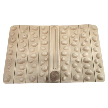 Comefree 植纖足底按摩球墊 原木滾球 筋膜放鬆  1個  木色