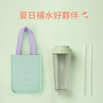 【Oolab良杯製所】陪伴雙層杯+冰淇淋輕量提袋🚚快速出貨