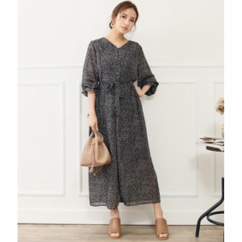 55 Off ウエストギャザーフロントボタン小花柄ワンピース アナップ チル Chille レディース ワンピース 黒 ブラック 春物 春夏 Ss 通販 Lineポイント最大get Lineショッピング