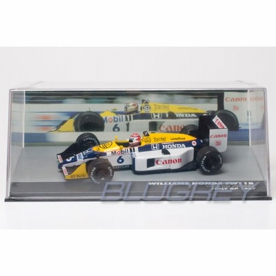 アルタヤ 1/43 ウィリアムズ F1 FW11B 1987 イタリアGP ネルソン