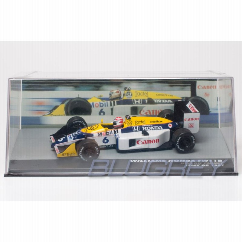 アルタヤ 1/43 ウィリアムズ F1 FW11B 1987 イタリアGP ネルソン ピケ フィギア Williams #6 winner  Italian GP 1987 ALTAYA | LINEブランドカタログ