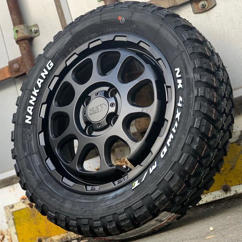 マッドタイヤ ハイゼット トラック ジャンボ S500P S510P タイヤホイールセット 14インチ 新品 4本 ナンカン FT9  165/65R14 ホワイトレター リフトアップ | LINEブランドカタログ