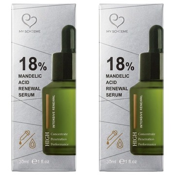 MY SCHEMING 我的心機 18%杏仁酸淨透煥膚精華  30ml  2件