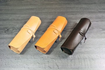** 客製化  ** MICO 皮革筆卷/筆袋(自定皮料)