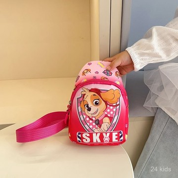 【台灣出貨】【店鋪熱銷】汪汪隊天天出遊背包可愛小學生兒童ins休閒洋氣旅遊輕便斜跨包