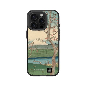 iPhone 16 Pro Clear (相機按鈕) 酷墨灰 - Van Gogh Museum - 富士山三十六景 - 武蔵越かや在