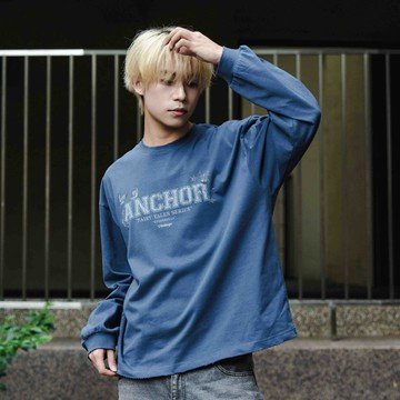 [Simon.co] ACR A-24 童話系列 破裂 字體 排字 長袖 薄長袖