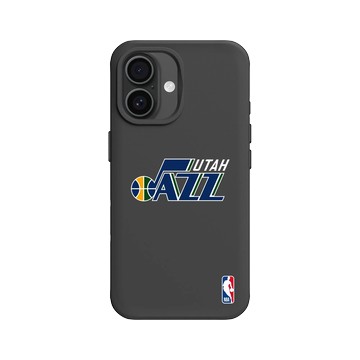iPhone 16 SolidX 黑 - NBA - Logo-猶他爵士 Utah Jazz - Light