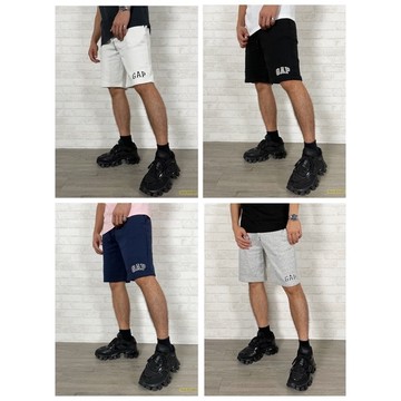 【New START精品服飾-員林】Gap 貼布字母Logo 休閒短褲 棉質短褲 棉褲 短褲