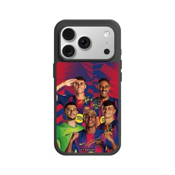 iPhone 18 Pro SolidX 黑 - FC Barcelona - Squad Energy