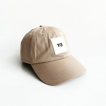 美國百分百【全新真品】Y-3 山本耀司 Yamamoto 帽子 休閒 配件 潮牌 LOGO 棒球帽 卡其 BB72
