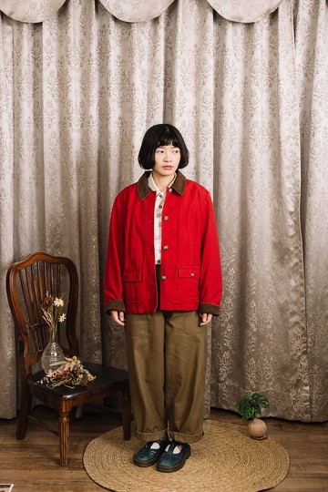 L.L.Bean.獵裝外套.古着【初戀販賣所】Vintage.LL Bean.E069