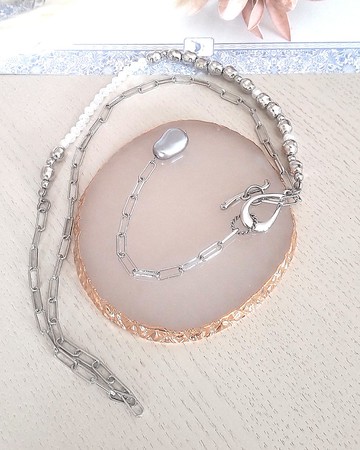 鍊式不對稱長項鍊