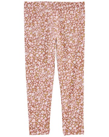 Kid Floral Capri Leggings