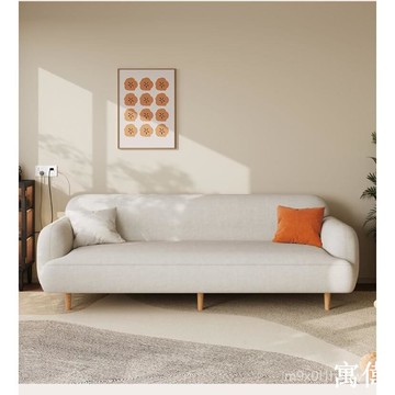 免運 破損補發沙髮小戶型網紅一體臥室出租房家用客廳布藝沙髮雙人沙髮現貨直排布藝沙發  布沙發 沙發 客廳沙發 小戶型沙發
