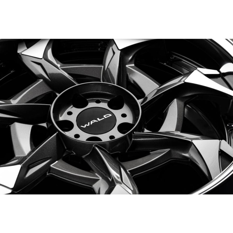 極美品 走行3000km] WALD 22インチ タイヤホイールセット 4本目 極美品