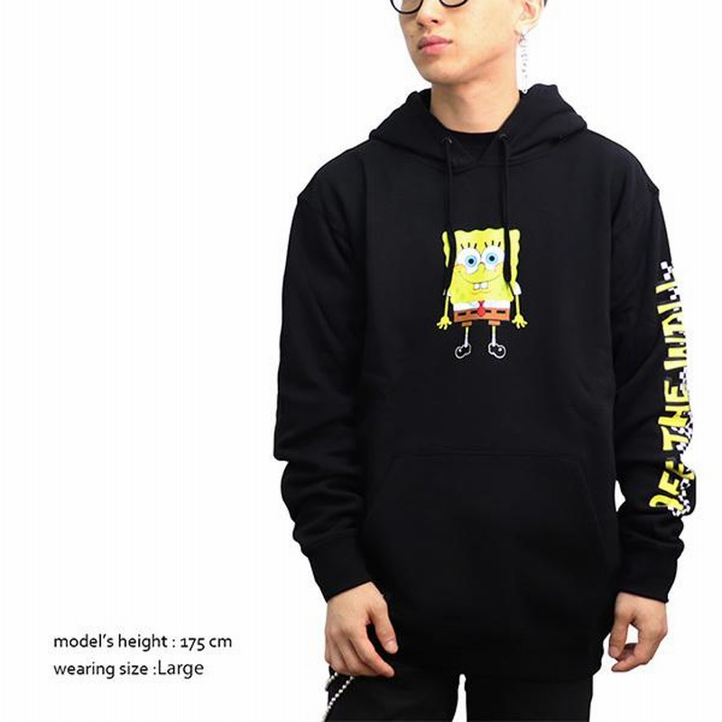 大量入荷 HAPPY SPONGEBOB X VANS M バンズ/VANS PO コラボ スポンジボブ トップス