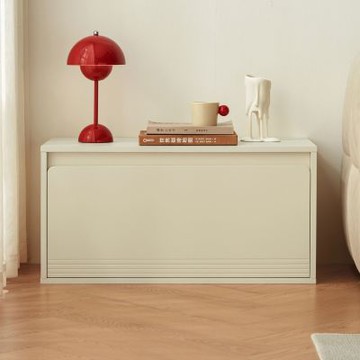 林氏木業奶油風創意疊疊樂單抽櫃UN1E-(H014413209)