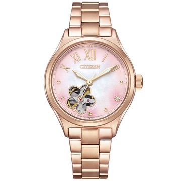 CITIZEN LADYS Hebe田馥甄配戴款 開芯機械腕錶 錶 手錶 送禮 PC1017-70Y